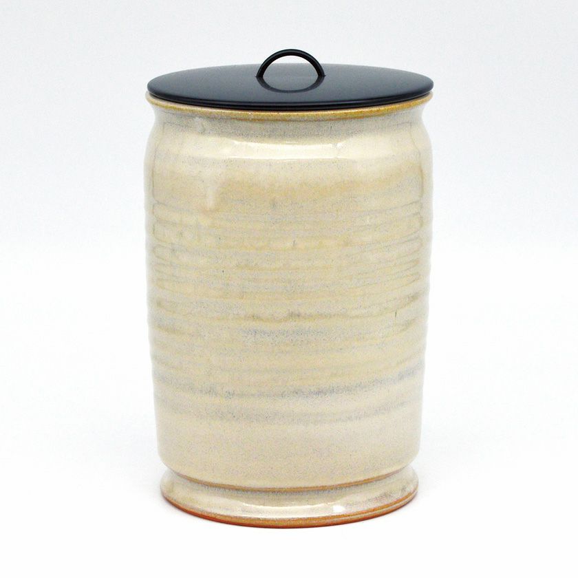 茶道具 水指（水差・みずさし） 細水指 白磁 オランダ 西尾 香舟