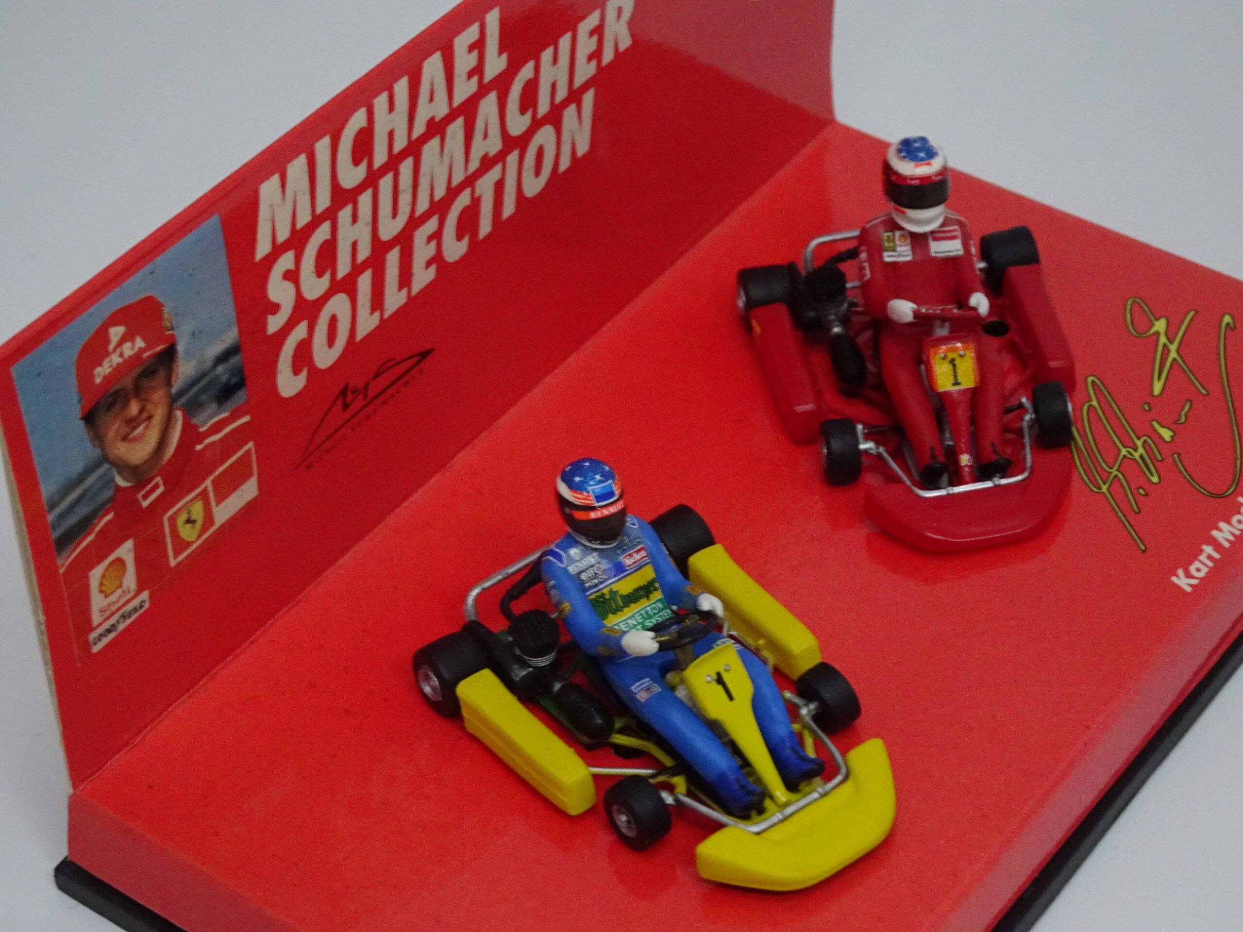 F1希少シューマッハ】Kart カートモデル 1995/1996 1/43 | セナ丸