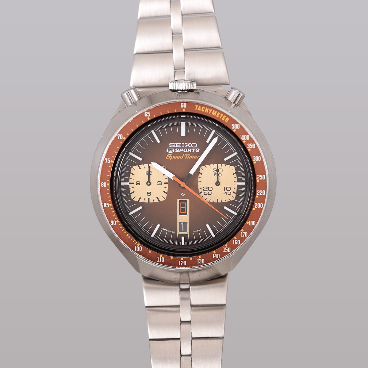 SELECT INC. [SEIKO 5スポーツ.スピードタイマー 茶馬 / ブルズヘッド