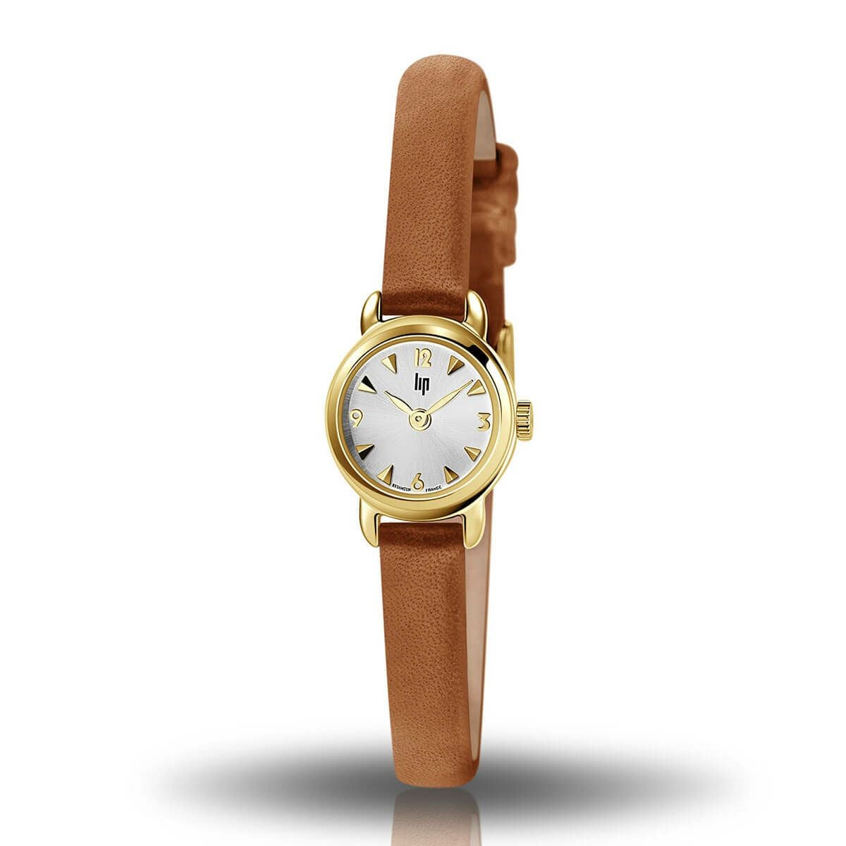 LIP / リップ アンリエット ゴールド ライトブラウン レザー