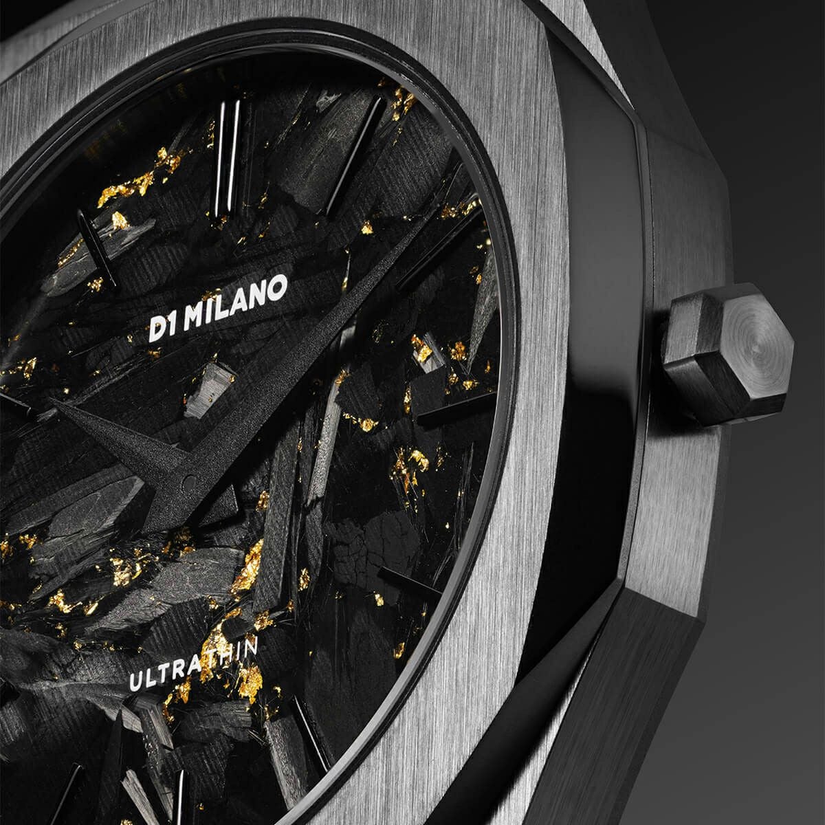 D1 MILANO / ディーワンミラノ ウルトラ シン ブラックDLC メンズ