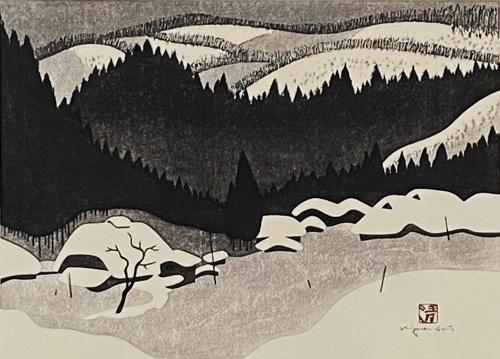 秋の只見川 会津柳津 | ｜正光画廊