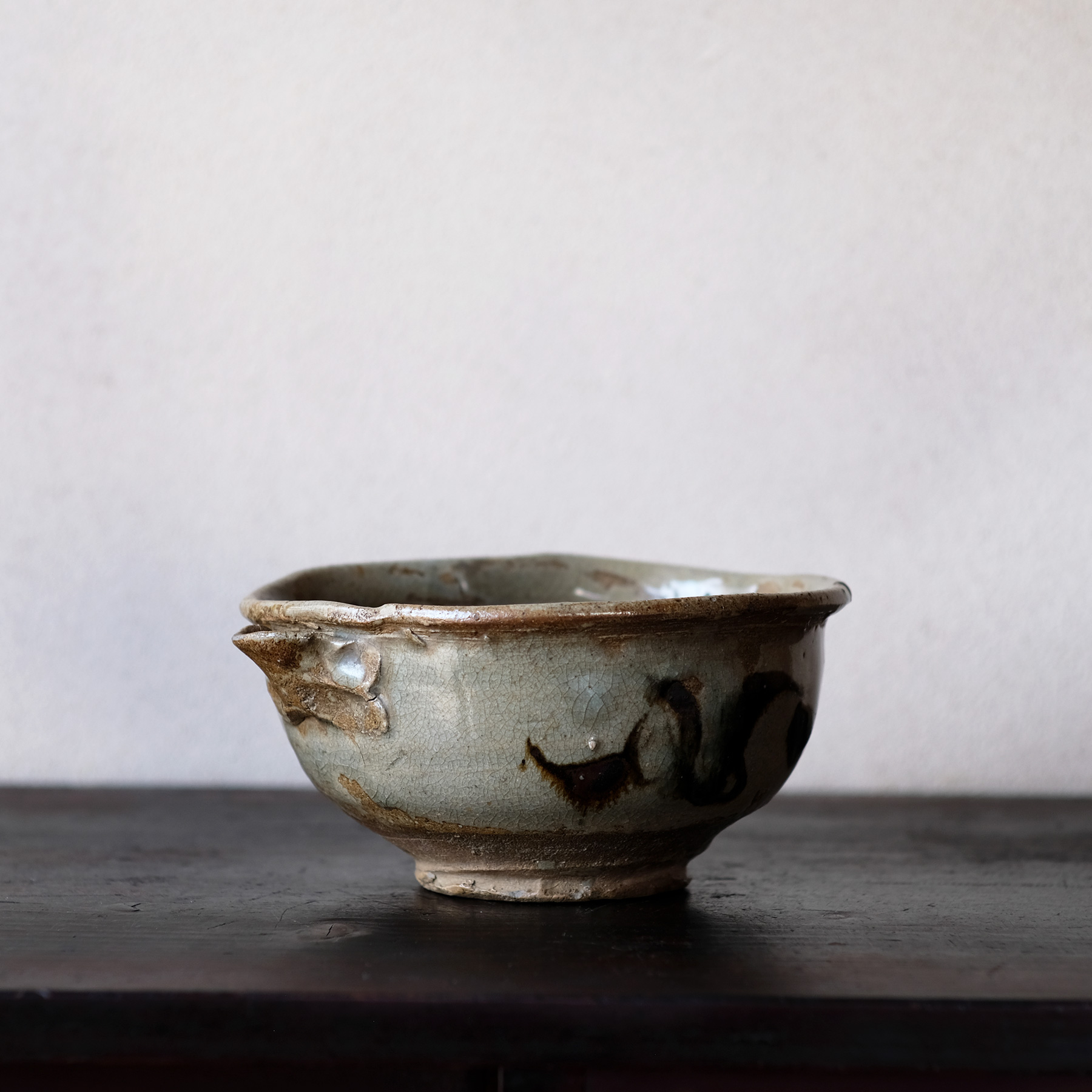 古唐津 絵唐津 片口茶碗 | 骨董と詩学 Antique & Poetics | 蛇韻律