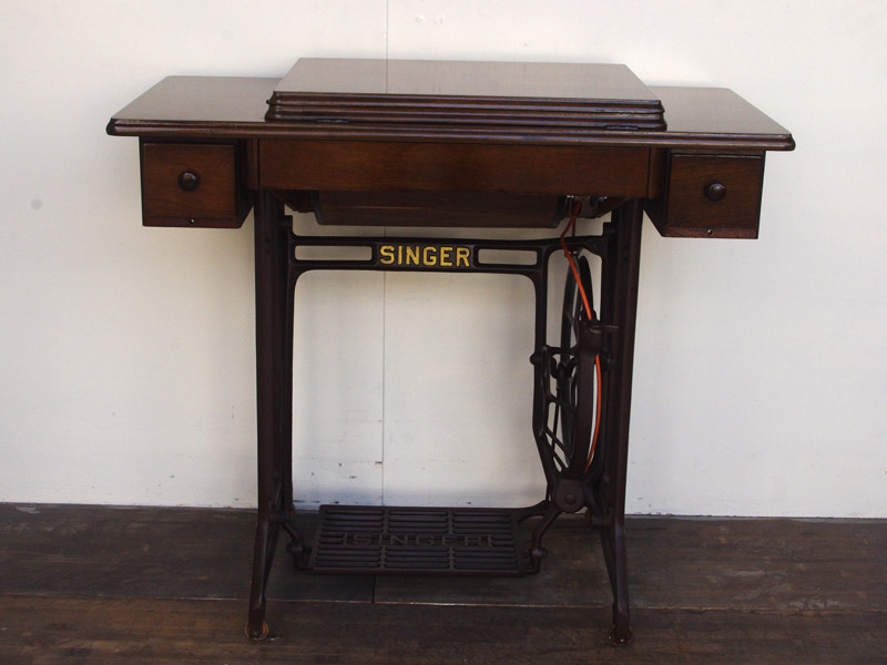 No.622 SINGER 191U シンガー製 家庭用足踏みミシン：アンティーク