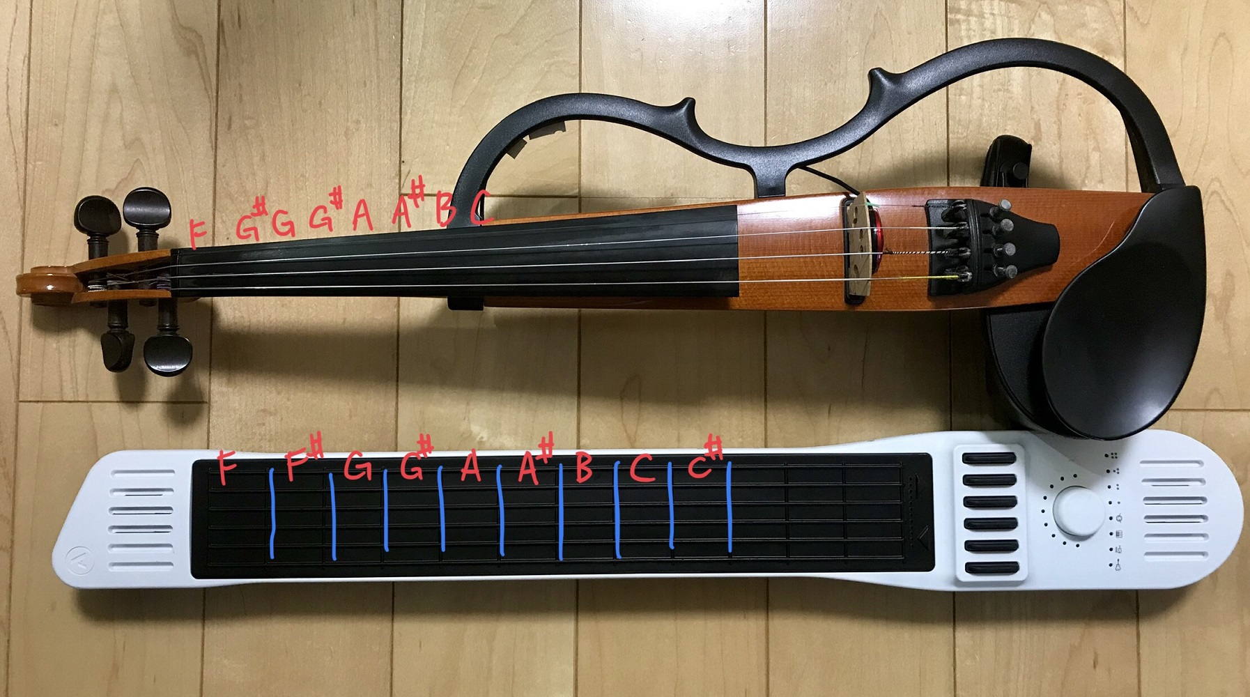 Artiphon Instrument 1を触ってみました。ヴァイオリン奏者としての