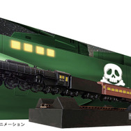 銀河鉄道999」メーテルと星野鉄郎、キャプテンハーロックの姿も！巨大