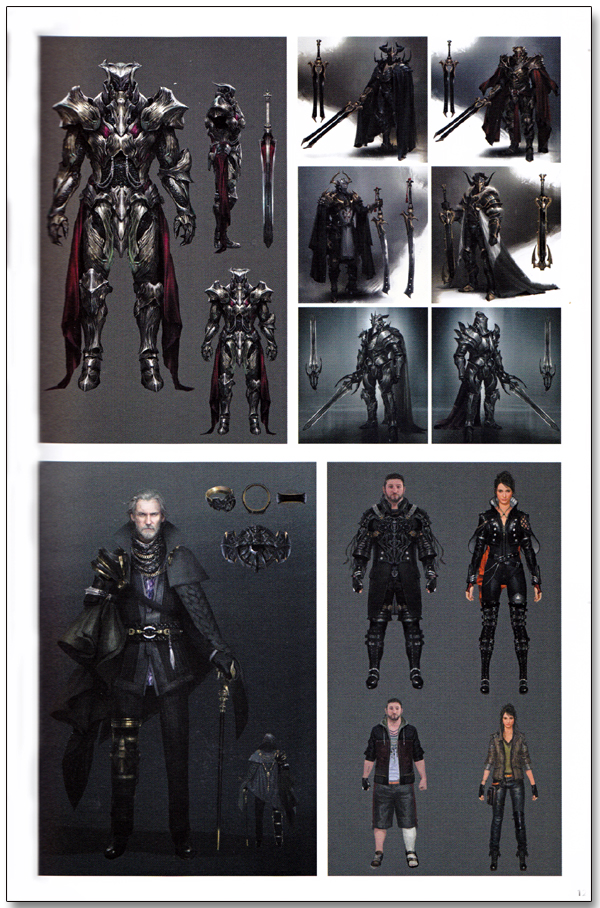 Final Fantasy XV Official Art Works Art Book