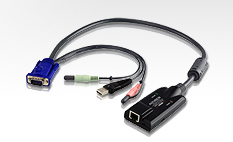 KA7176 - Aten USB & VGA CPU Module w/ Virtual Media & Audio for