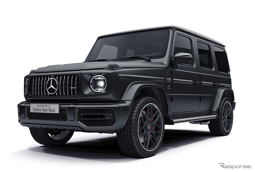 メルセデス AMG G63、ブラック基調の特別仕様車発売へ 期間限定で注文