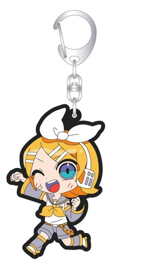初音ミクシリーズ ラバーキーホルダー 鏡音リン｜ホビーの総合通販