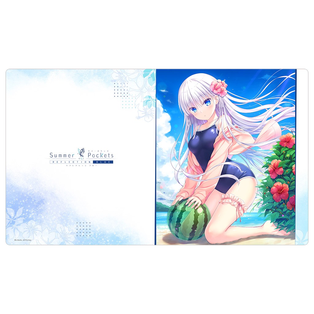 Summer Pockets REFLECTION BLUE ラバーマット 鳴瀬しろは 海｜ホビー