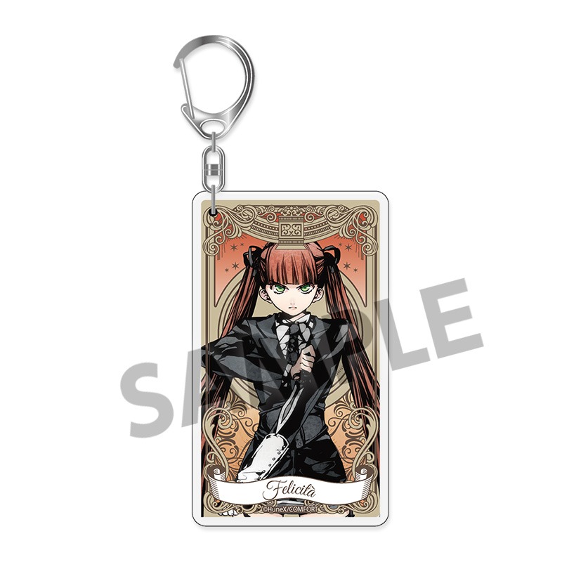 アルカナ・ファミリア Rinato タロットカード風アクリルキーホルダー