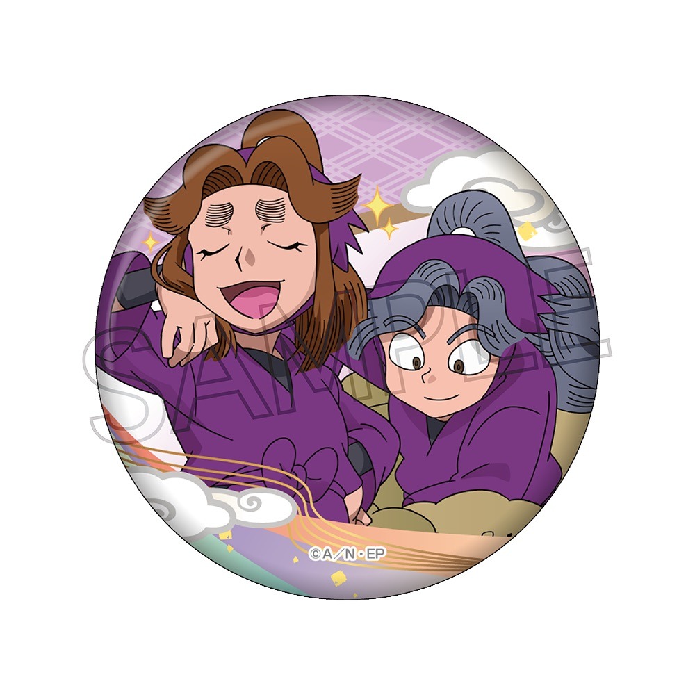 忍たま乱太郎 缶バッジ -いろはの段- 平滝夜叉丸＆綾部喜八郎｜ホビー