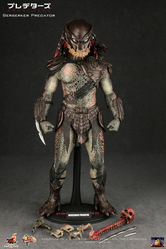 ホットトイズ ムービー・マスターピース プレデターズ 1/6 バーサーク