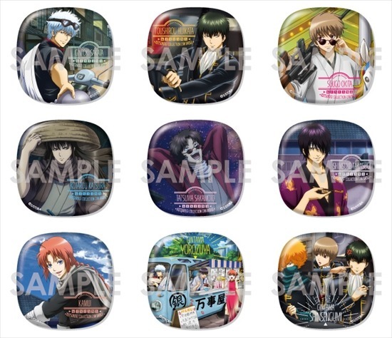 銀魂 坂田銀時 くつろぎコレクション 缶バッジ スクーター 銀魂 坂田銀