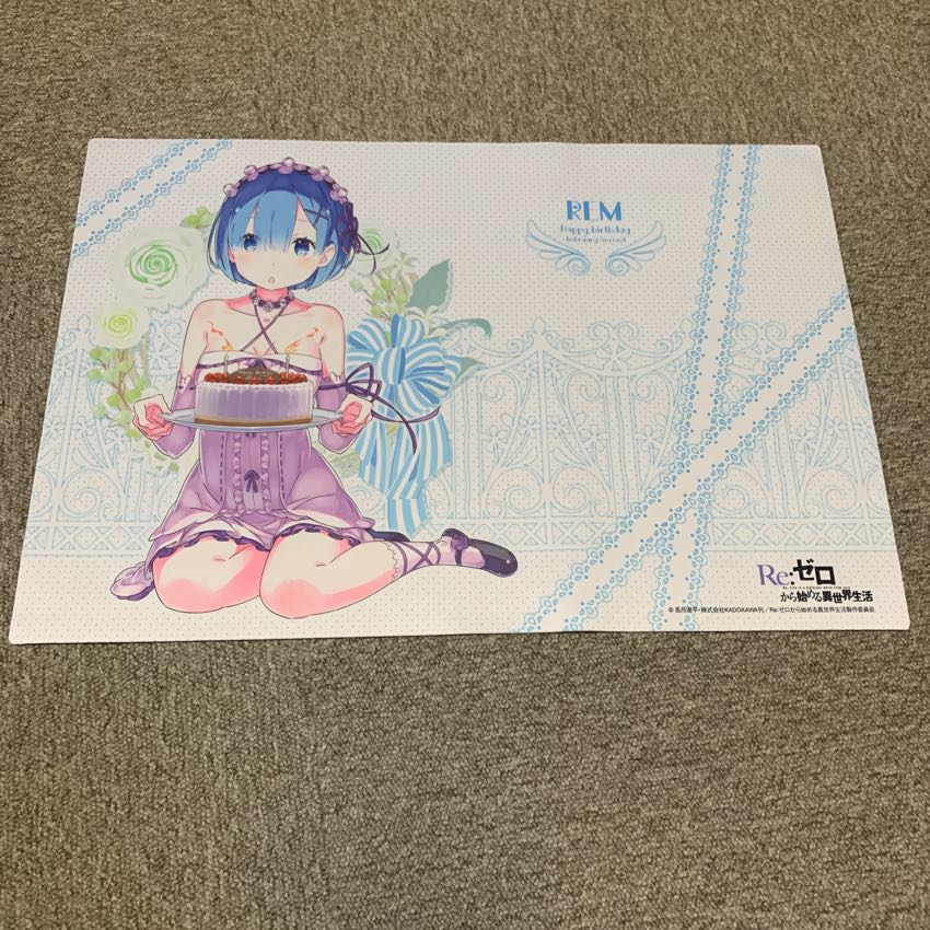 リゼロ レム プレイマットの通販 スズ（1769912876） | magi