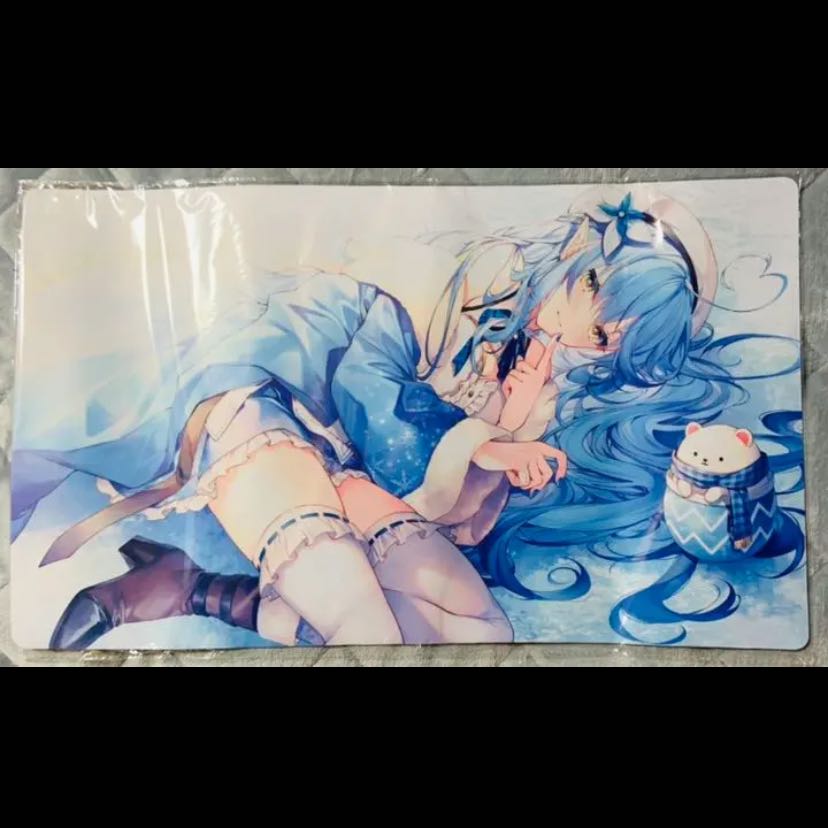エアコミケ2 白詰草 雪花ラミィ プレイマットの通販 通知は切ってい