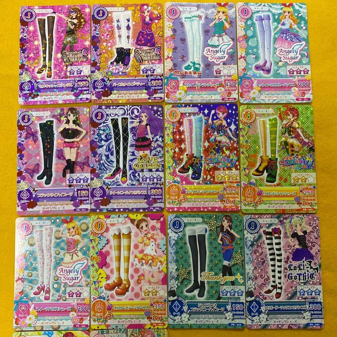 アイカツ カード 2012 2013 シューズ プロモなど 1枚の通販 おりゅう