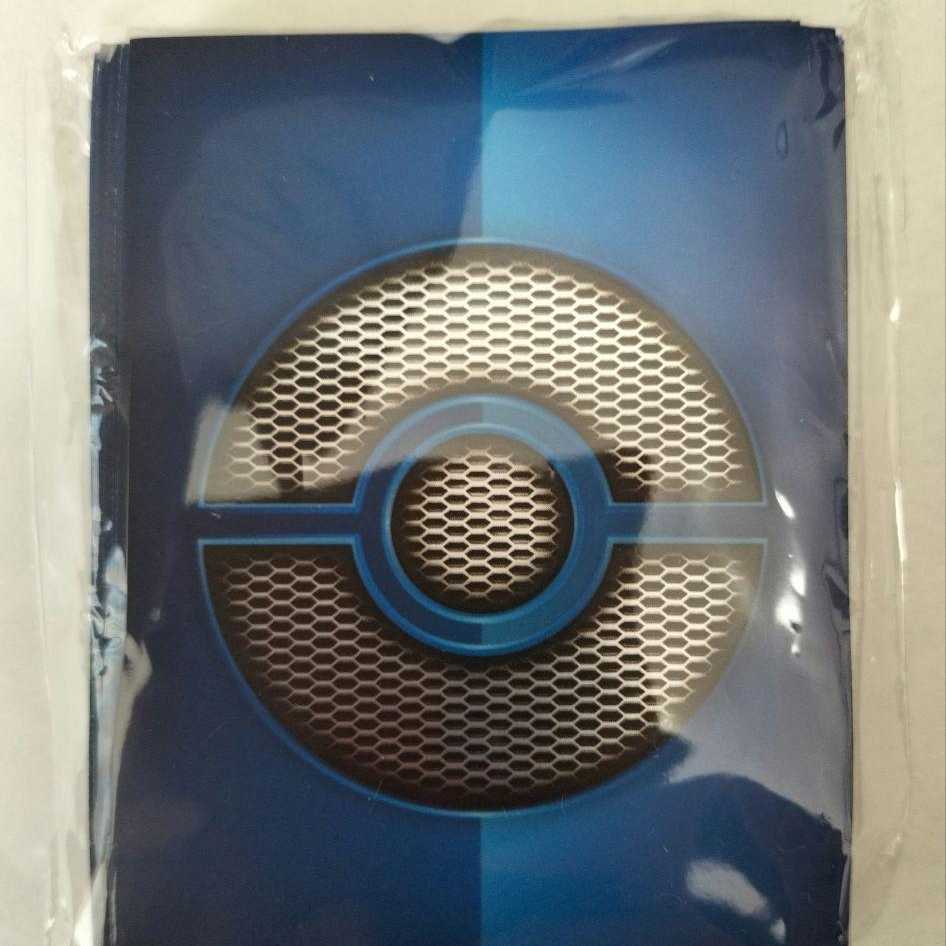 海外限定!!】ポケモンカード スリーブ 未開封 モンスターボール ブルー