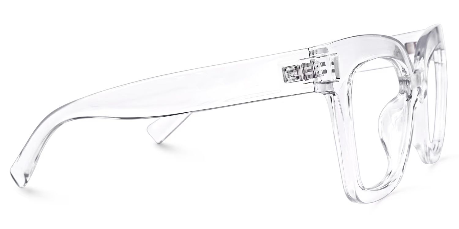 Malcolm Square Clear TR90 Frame Glasses | Zeelool