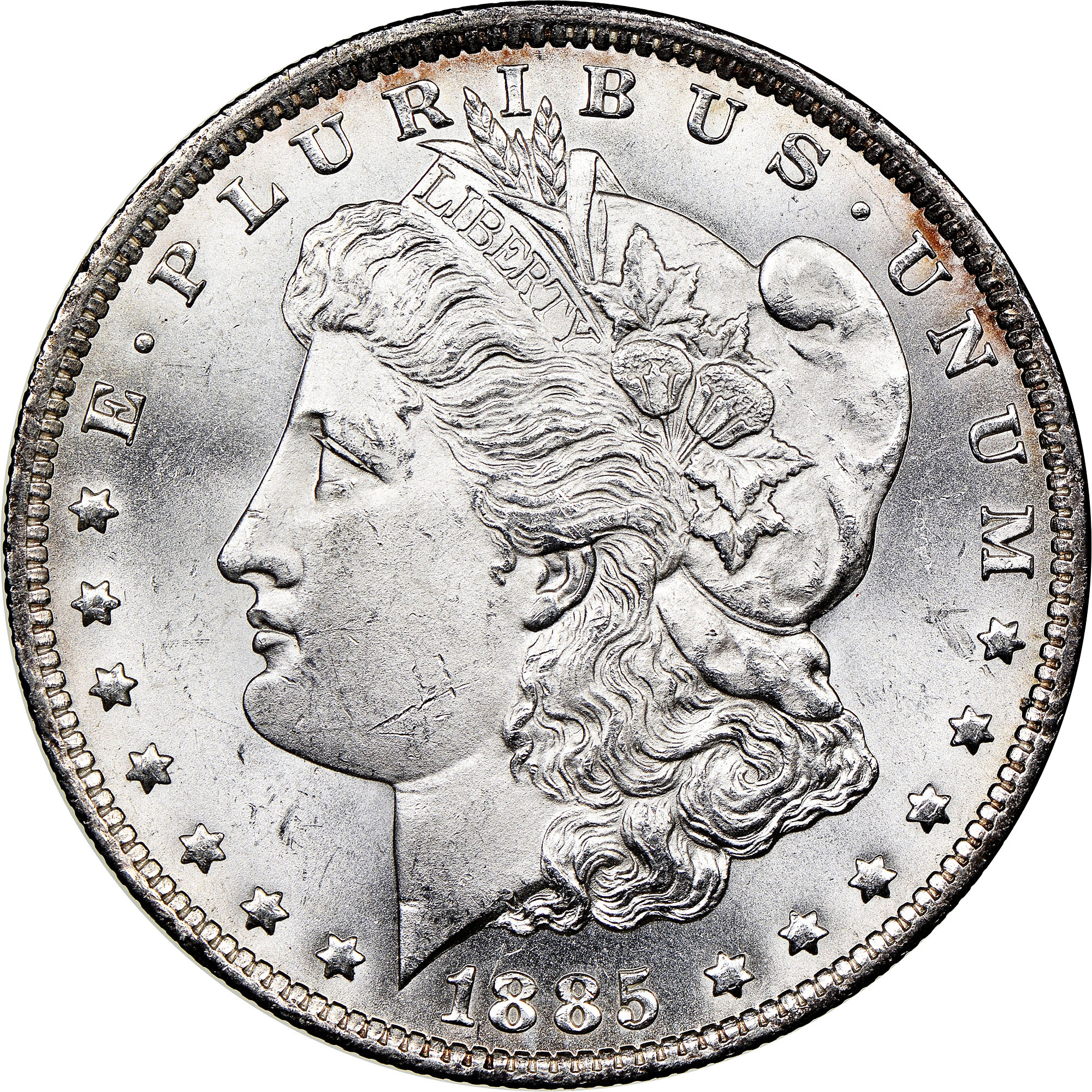 1885 O $1 MS | Coin Explorer | NGC