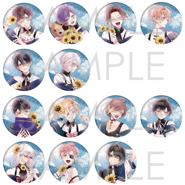 DIABOLIK LOVERS Portrait 缶バッジ ホロ 逆巻カナト