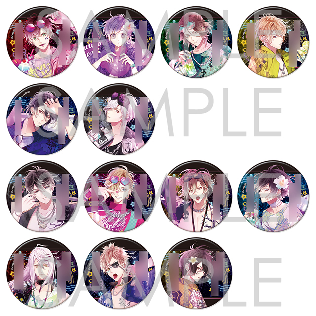 18TRIP エイトリ ビーズログ 缶バッジ 棗夜鷹 10点 18TRIP エイトリ