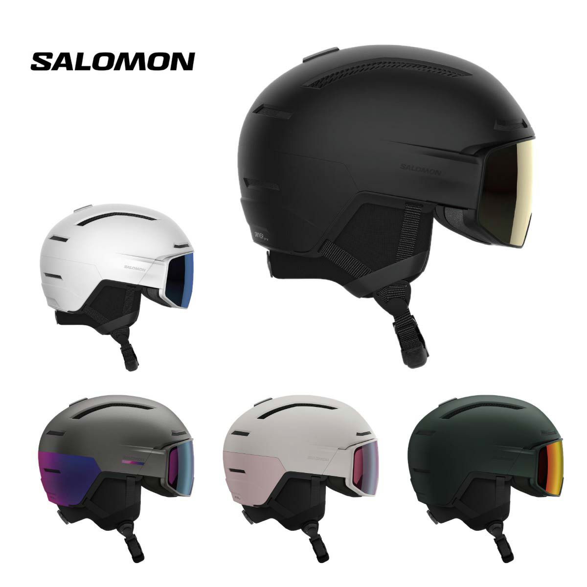 SALOMON スノボ ヘルメットBLACK MATT XL SALOMON（サロモン