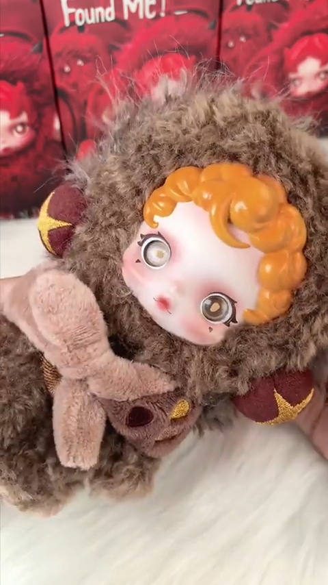 SKULLPANDA You Found Me! Series - Sneaky Chestnut