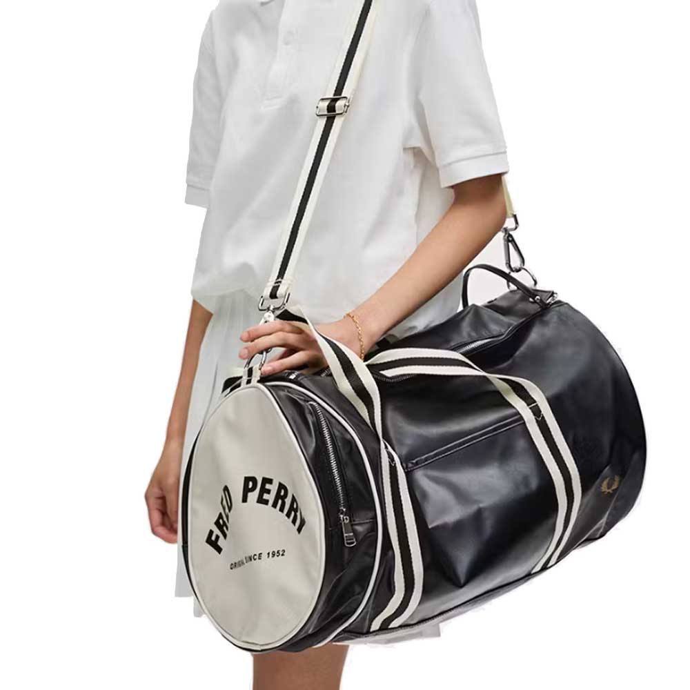 フレッドペリー バッグ FRED PERRY CLASSIC LARGE BARREL BAG L9266