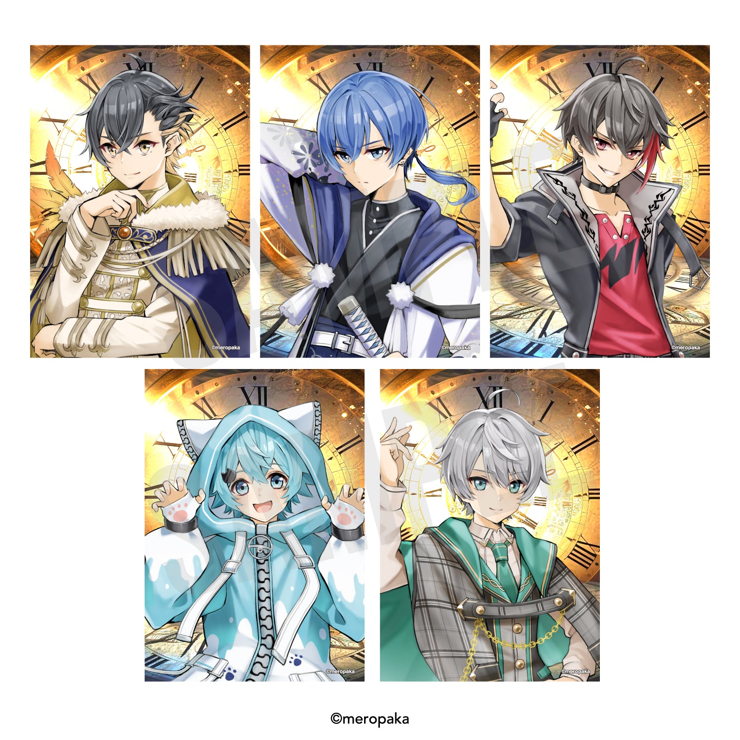 8月下旬以降順次発送予定】めろぱかランダムブロマイドくじ 2024年夏