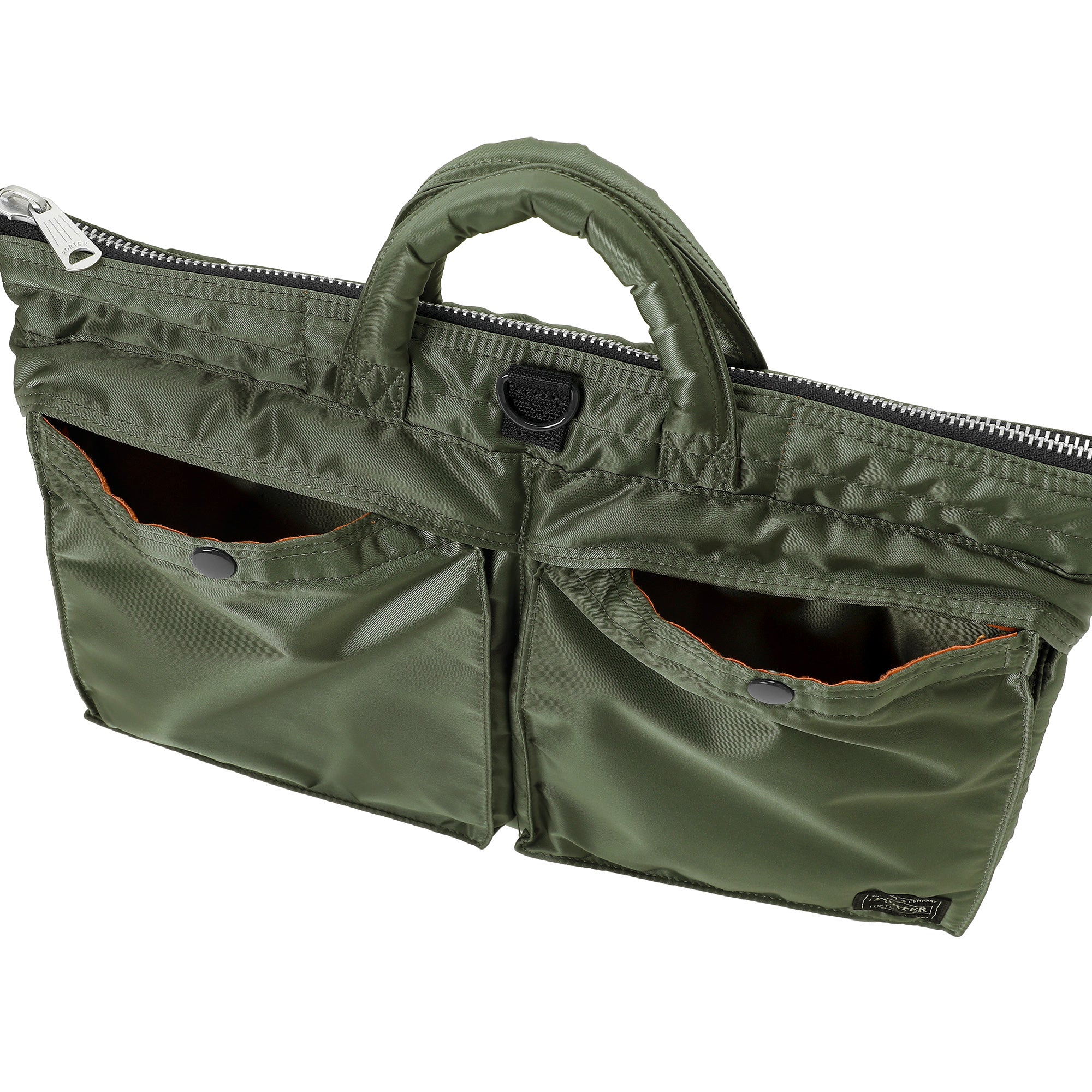 PORTER: PX Tanker 2Way Short Helmet Bag (Sage Green) | DSMG E-SHOP