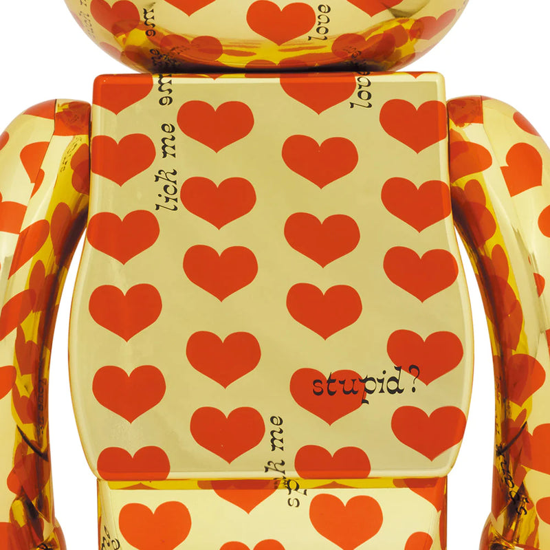 BE@RBRICK Gold Heart 1000% – Level