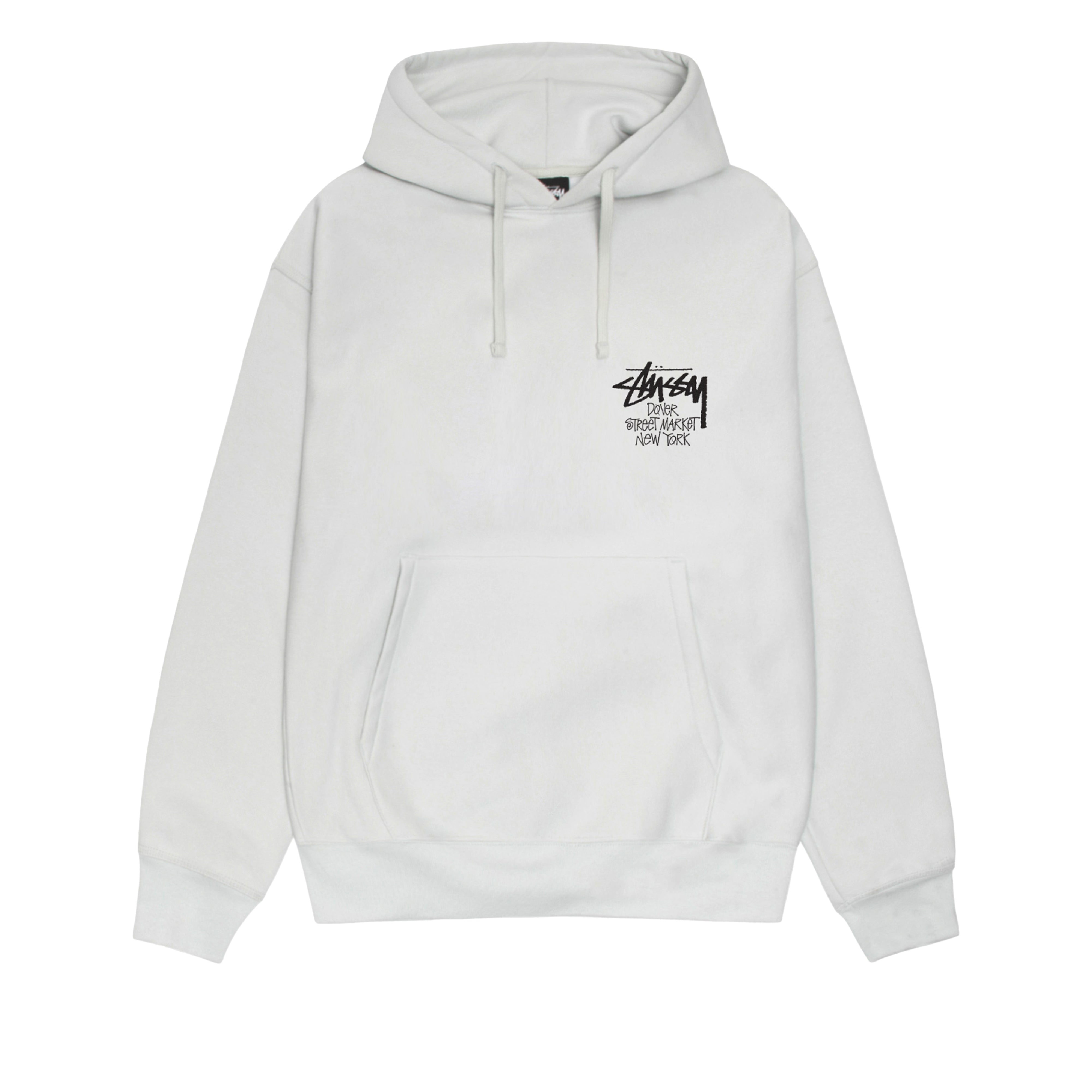 Stüssy: Men's DSM New York Hoodie (Fogg) | DSMNY E-SHOP
