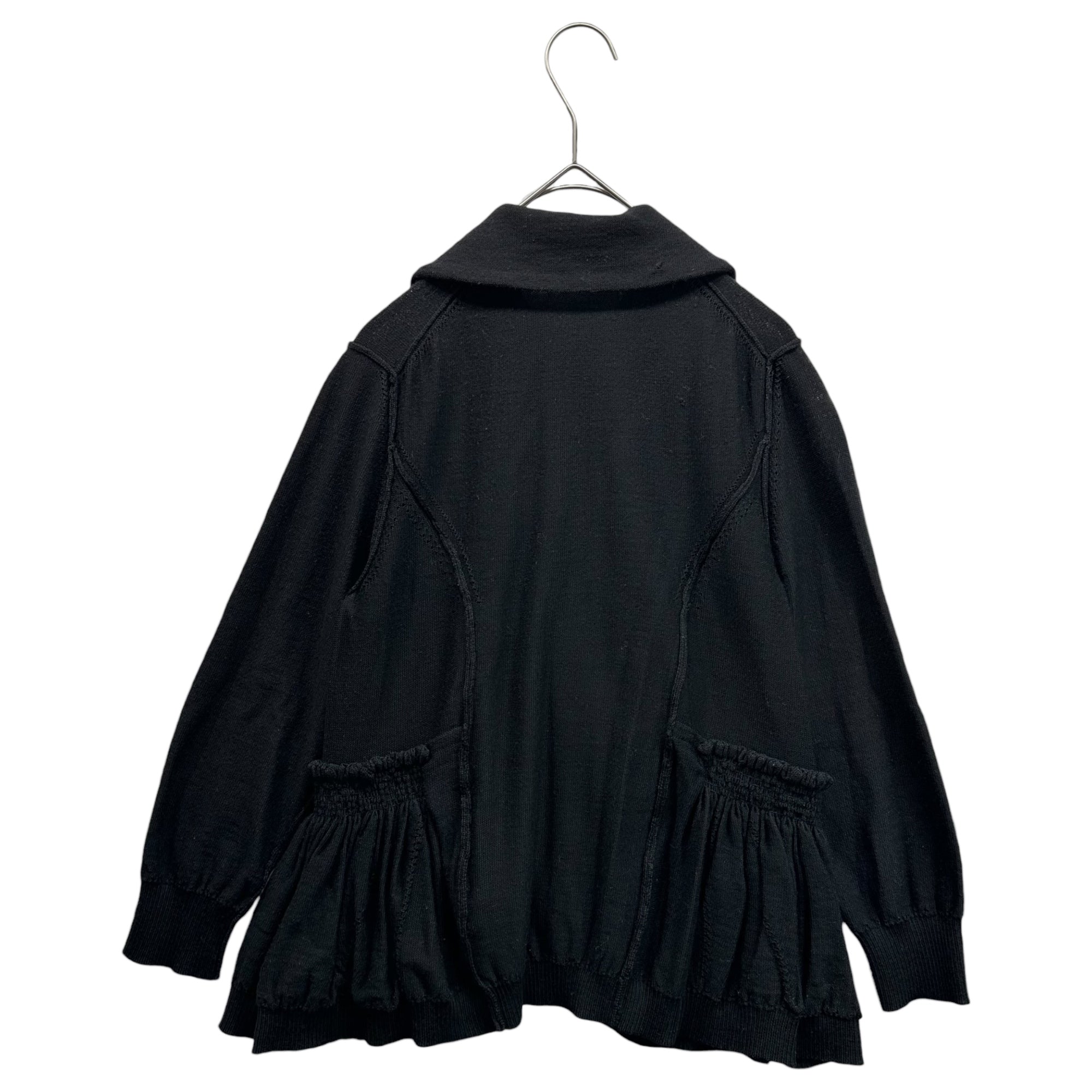 AD1992トリココムデギャルソン) セーラーカラーショート丈ダッフル