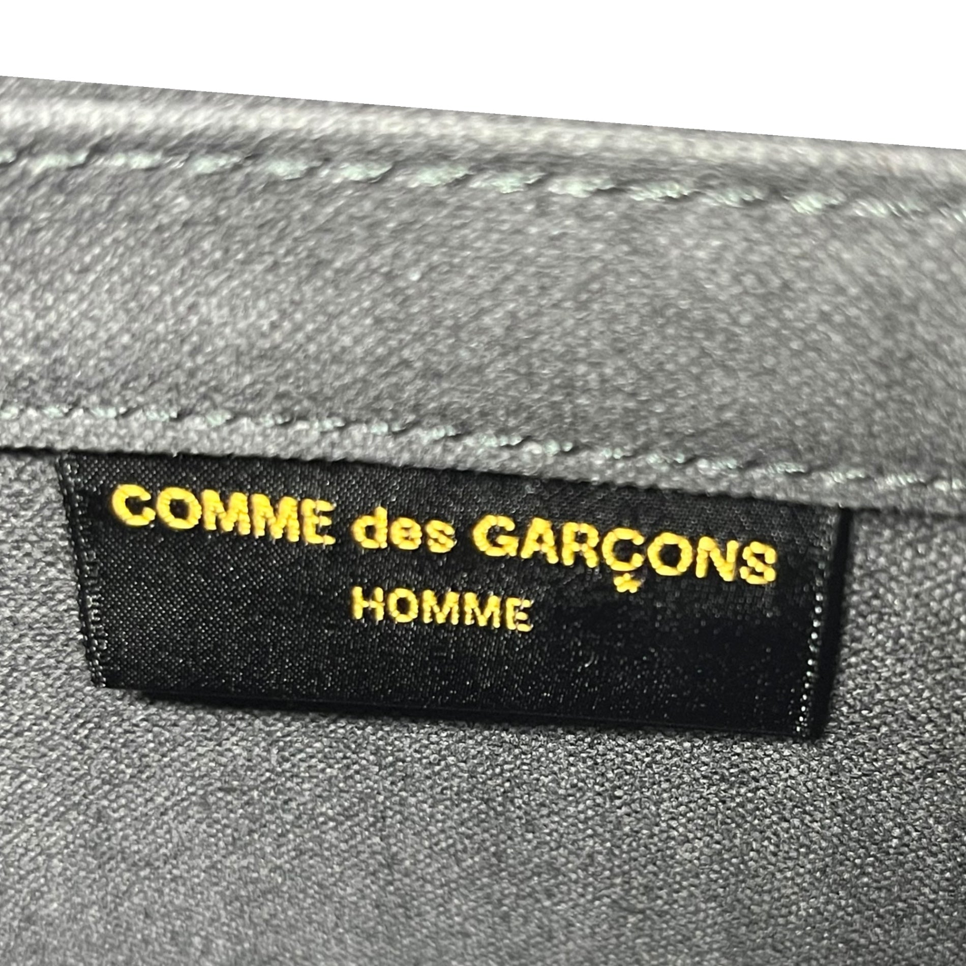 COMME des GARCONS HOMME(コムデギャルソンオム) Leather canvas