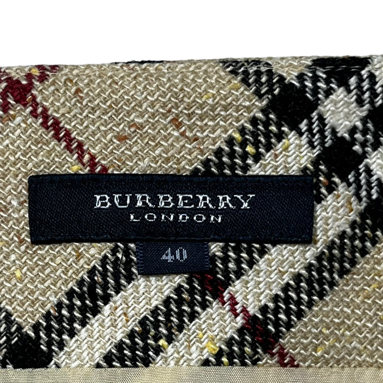 BURBERRY LONDON(バーバリーロンドン) ノヴァチェック ラップ スカート