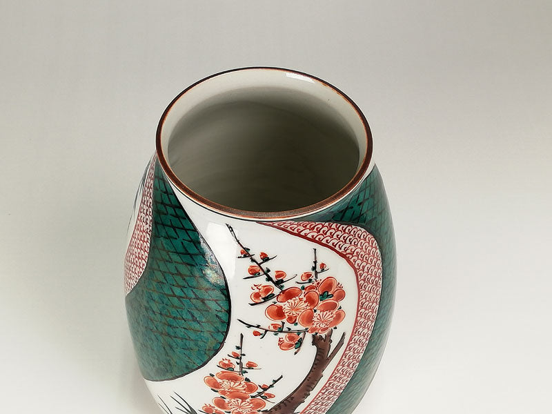 九谷焼【三ツ井為吉作】松竹梅 小壺 – 漆陶舗あらき 輪島塗 九谷焼