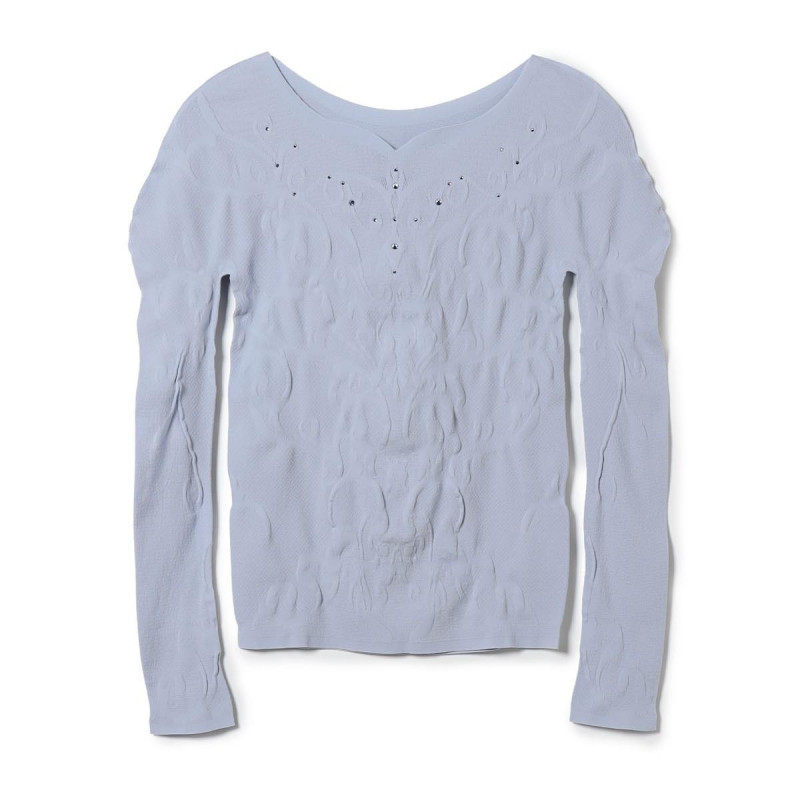 ノーソーイングニット】クリスタルバレリーナネックニット 商品ページ