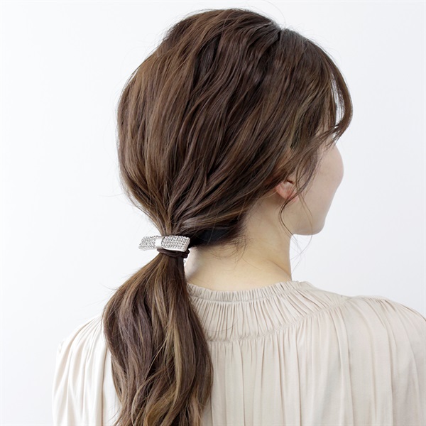 クリスタルメッシュ ポニー(グレージュ) | ポニー | COMPLEX BIZ