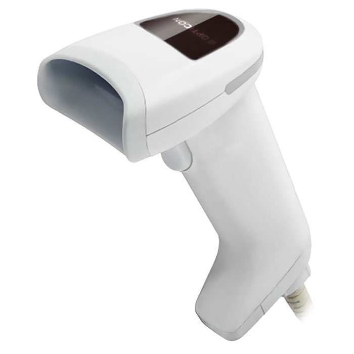 L-46R 高性能 レーザーバーコードリーダ USB（白）| Welstore