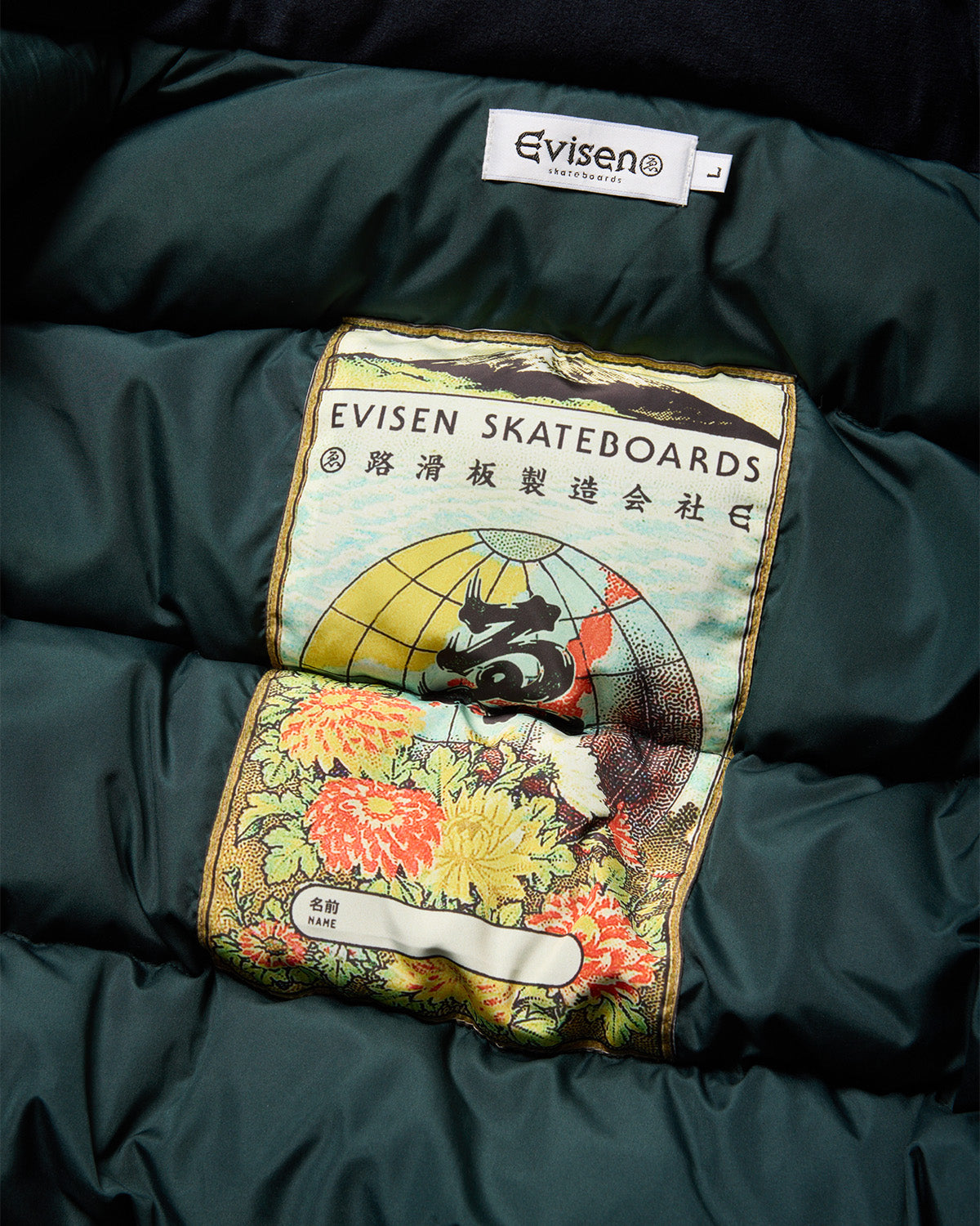 3-WAY N3B EVI DOWN JACKET - DARK NAVY – Evisen Skateboards ゑ