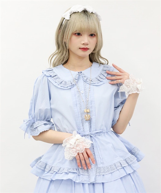 クラシックコットンブラウス | Chalmiere | axes femme onlineshop