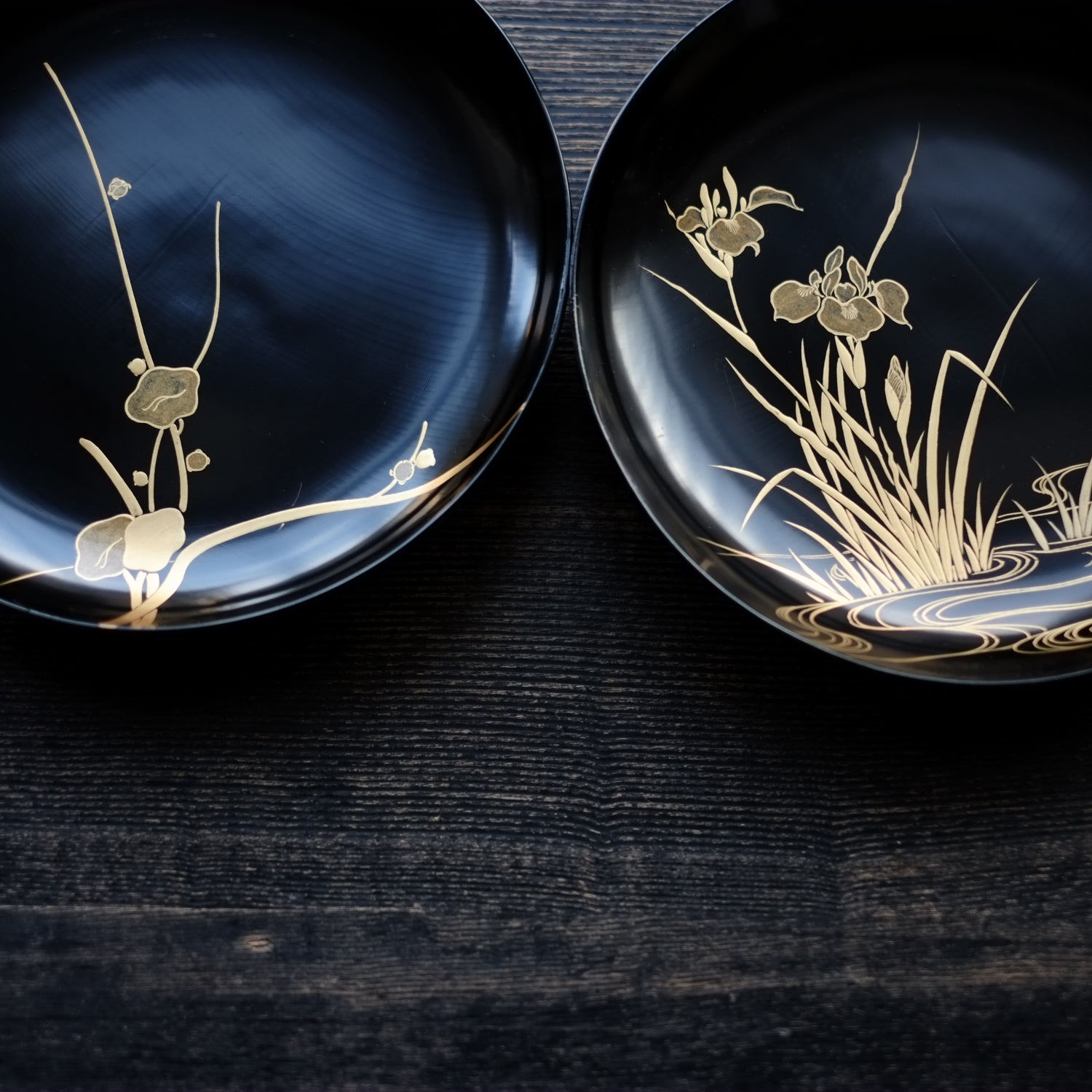 京都 平安象彦 稲穂蒔絵 吸物椀 2客 京都 平安象彦 稲穂蒔絵 吸物椀 2客