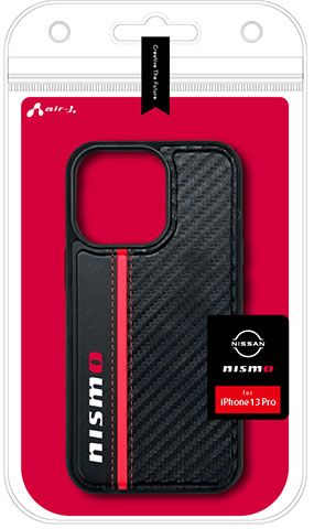 nismo iPhone13 Pro用 カーボン+レザー調 耐衝撃 背面ケース | 株式