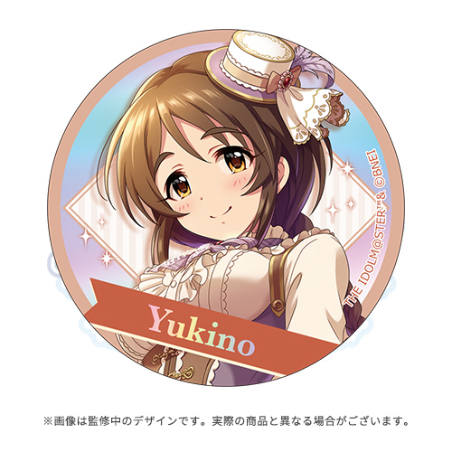 アイドルマスター シンデレラガールズ 公式オーロラ缶バッジ 相原雪乃