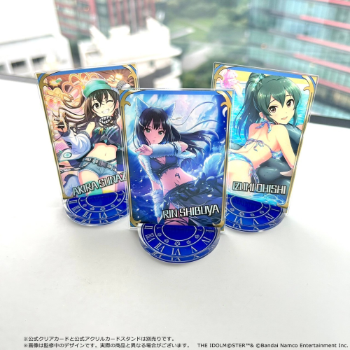 アイドルマスター シンデレラガールズ 思い出記念 公式クリアカード