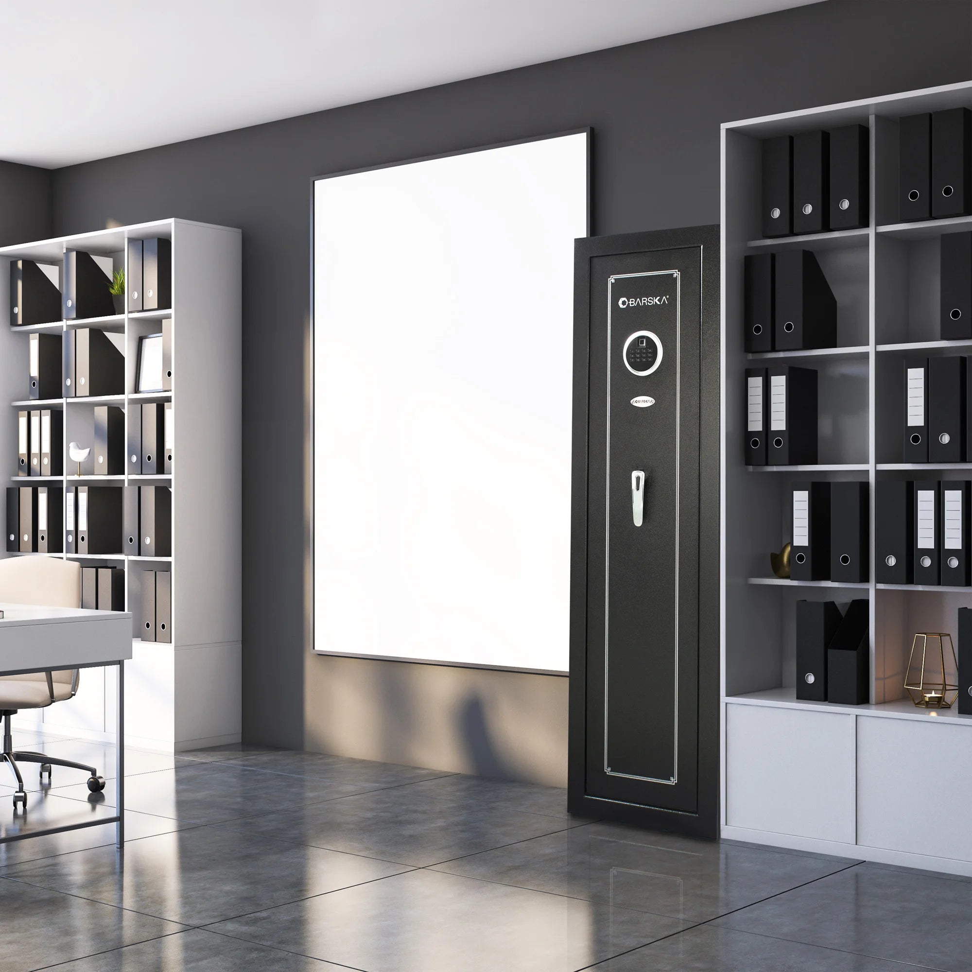 5.51 Cu. ft Biometric Keypad Safe | AX13646 – Barska