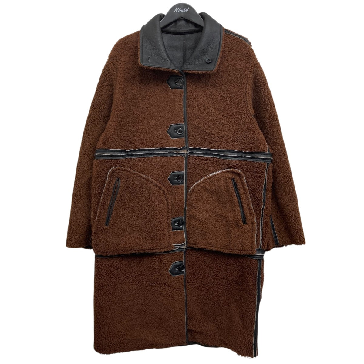 YOKE(ヨーク) 24AWREVERSIBLE ＆ DETACHABLE MOUTON COAT リバーシブル