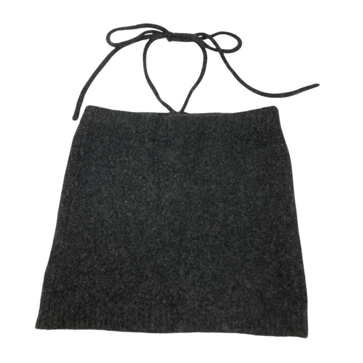 yo biotop(ビオトープ) ホルターネックニット EEM-42070-B ブラック